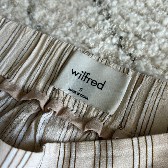 Wilfred Faun Pant Almond/Birch Striped Small - Picture 5 of 7
